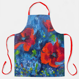 Alaskan Poppies Schürze