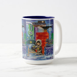 Alaskan Puppy Dreams im Hotel Captain Cook Tasse