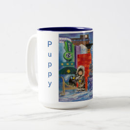 Alaskan Puppy Dreams im Hotel Captain Cook Tasse