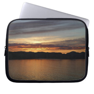 Alaskan Sunset II Schöne Alaska Fotografie Laptopschutzhülle