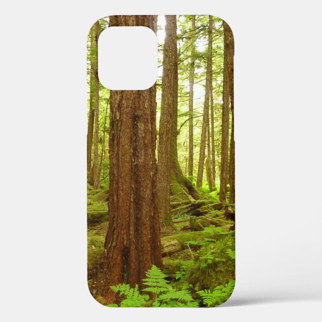 Alaskan Temperate Rainforest Case-Mate iPhone Hülle (Rückseite)