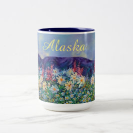 Alaskan Tisha's Garden Zweifarbige Tasse