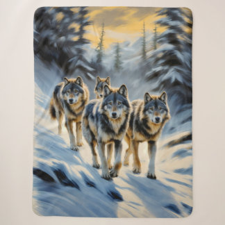 Alaskan Wild Wolf Pack Sherpadecke