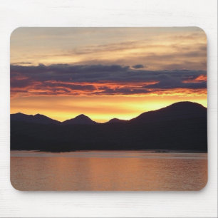 Alaskanischer Sonnenuntergang I Schöne Alaska-Foto Mousepad