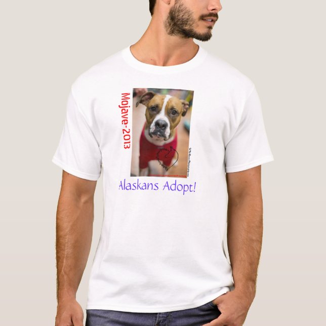 Alaskans adoptieren!  Mojave 2013 T-Shirt (Vorderseite)