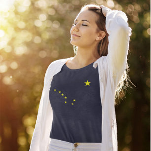 Alaskas Flagge Tri-Blend Shirt