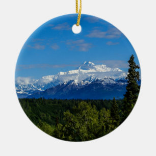 Alaska's Mt. McKinley Keramikornament