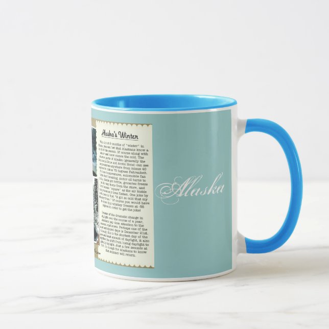 Alaskas Winter-Tasse Tasse (Rechts)