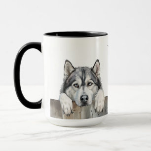 Alaskien Malamute Chien Mug
