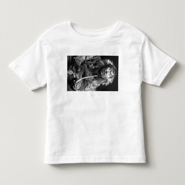 Alaskische Eskimopfeife-Fotografie Kleinkind T-shirt (Vorderseite)