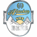 alaskische Sonnebier-Fotoskulptur Freistehende Fotoskulptur<br><div class="desc">große Geschenke für Biertrinker</div>