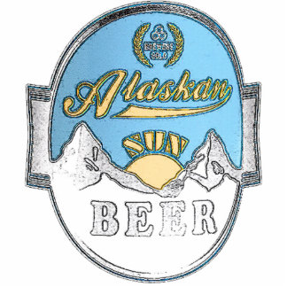 alaskische Sonnebier-Fotoskulptur Freistehende Fotoskulptur