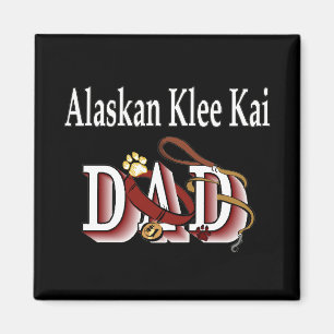 alaskischer klee kai Vati Magnet