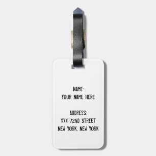 Alaskischer Landschafts-Gepäckanhänger mit Gepäckanhänger