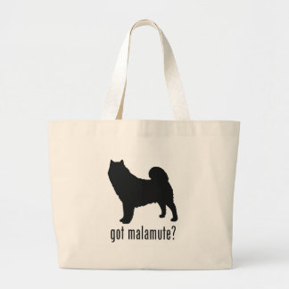 Alaskischer Malamute Jumbo Stoffbeutel