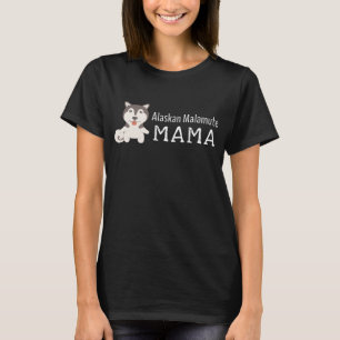 Alaskischer Malamute-Mutter T-Shirt