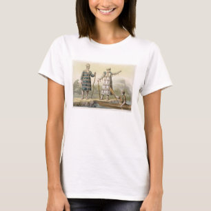 Alaskischer Mann und Frau (Farbstich) T-Shirt