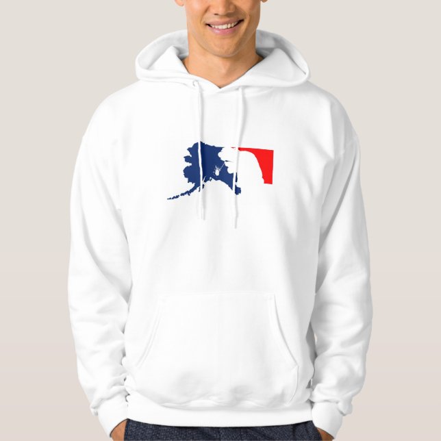 Alaskischer SchweißerHoodie Hoodie (Vorderseite)