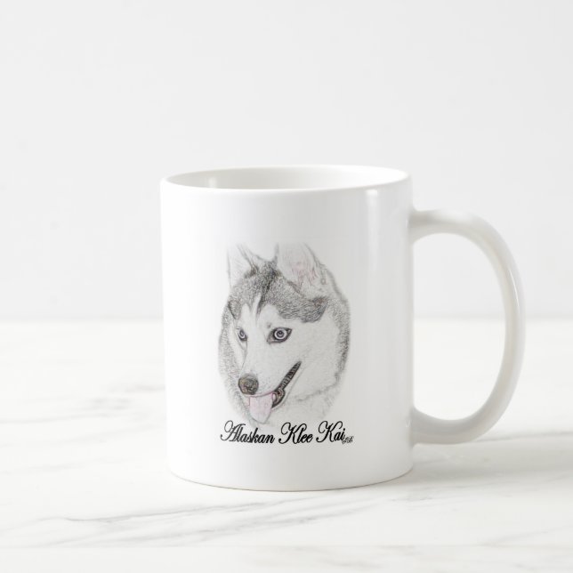 Alaskisches Klee Kai Kaffeetasse (Rechts)