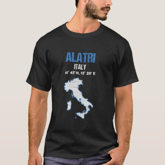 Alatri Italien Stadt T-Shirt