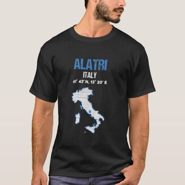 Alatri Italien Stadt T-Shirt (Vorderseite)