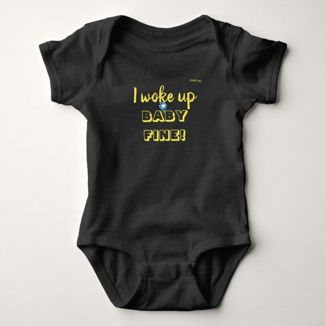 #ALAVANTPROZ Baby Fine Baby Strampler (Vorderseite)
