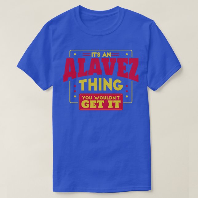 Alavez T-Shirt (Design vorne)