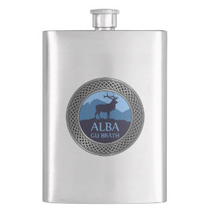 Alba Gu Brath Knot Flask Flachmann