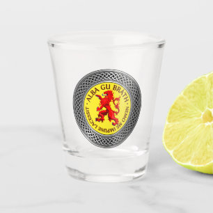 Alba Gu Brath Lion Rampant Knot Schnapsglas