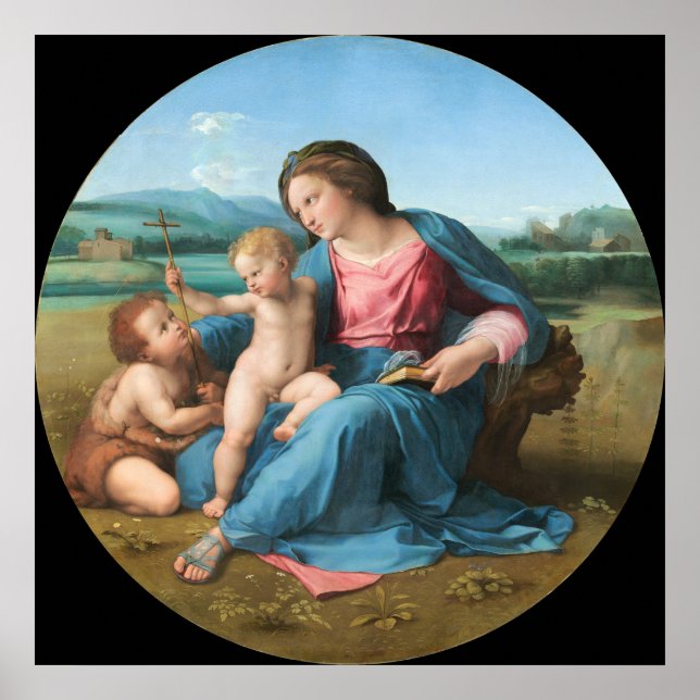 Alba Madonna - Raphael Fine Art Poster (Vorne)