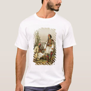 Albaner, Söldner in der Osmanearmee, Kneipe. b T-Shirt