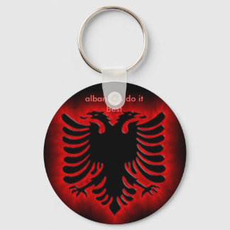 Albaner tun es am besten schlüsselanhänger