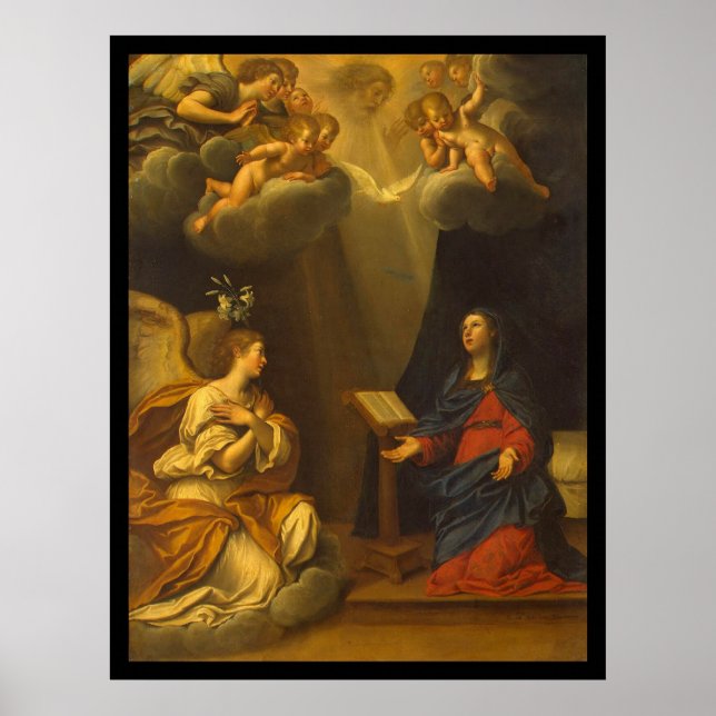 Albani Francesco Annunciation Poster (Vorne)