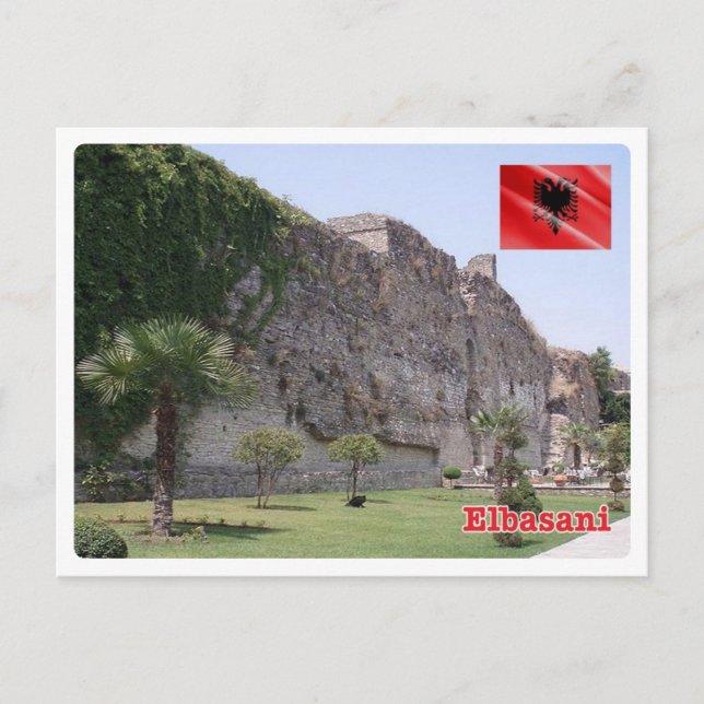 Albania - Elbasan - Postkarte (Vorderseite)