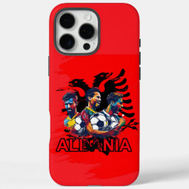 ALBANIA iPhone 16 PRO MAX HÜLLE