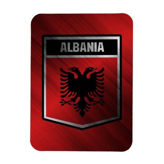 Albania Magnet (Vertikal)