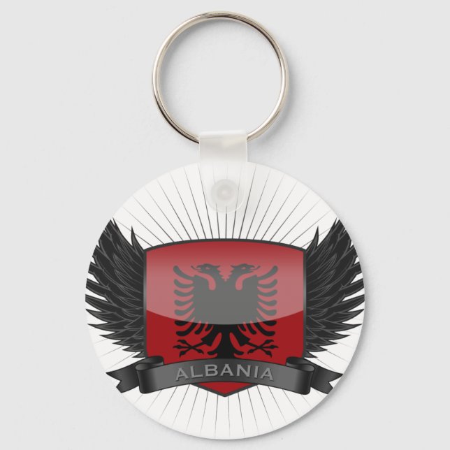 ALBANIA SCHLÜSSELANHÄNGER (Vorderseite)