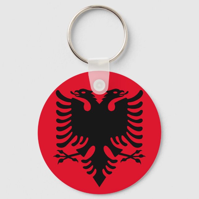 Albanian Coat of arms Schlüsselanhänger (Vorderseite)
