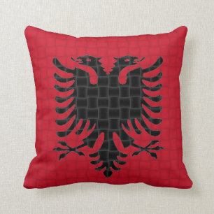 Albanien-Albaner-Flagge Kissen