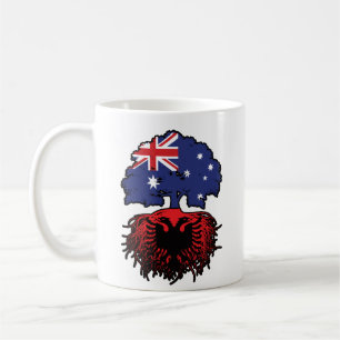 Albanien Albanisch Australische Australische Tree  Kaffeetasse