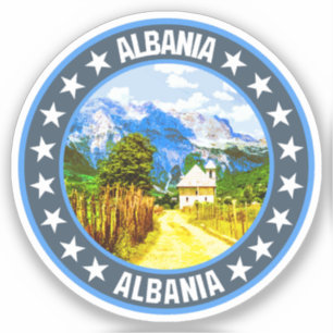 Albanien Aufkleber