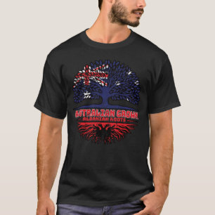 Albanien Australien Treots Roots T-Shirt