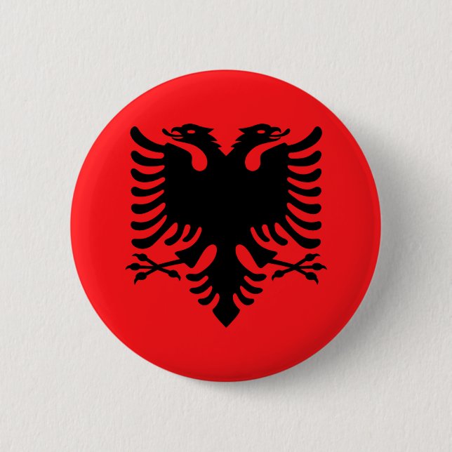 Albanien Button (Vorderseite)