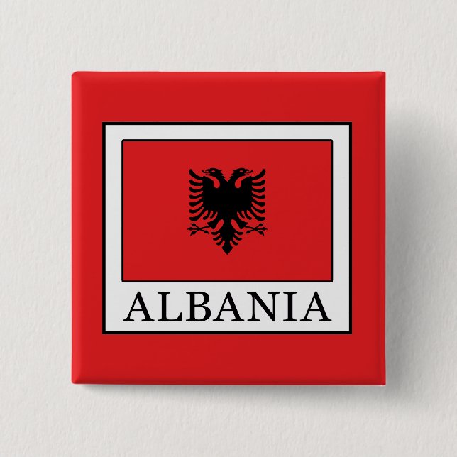 Albanien Button (Vorderseite)