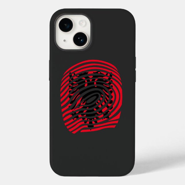 Albanien DNA Case-Mate iPhone 14 Hülle (Rückseite)