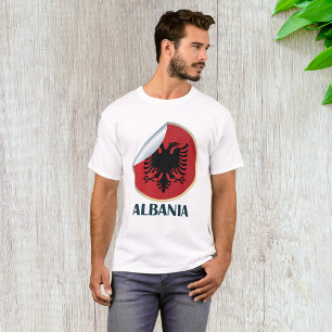 Albanien Doppel-AdlerEmblem T-Shirt