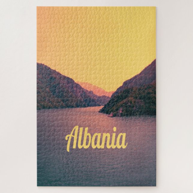 Albanien Europa Beach Balkan Halbinsel (Vertikal)