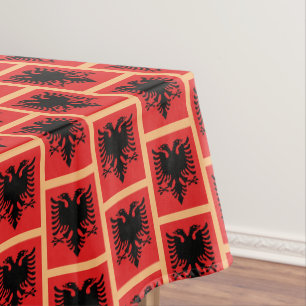 Albanien Flag & Albanien Esstisch /Dekoration Tischdecke