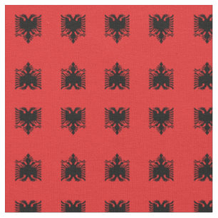 Albanien Flag & Albanien Trendy Fabric /mode Stoff