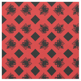 Albanien Flag & Albanien Trendy Fabric /mode Stoff
